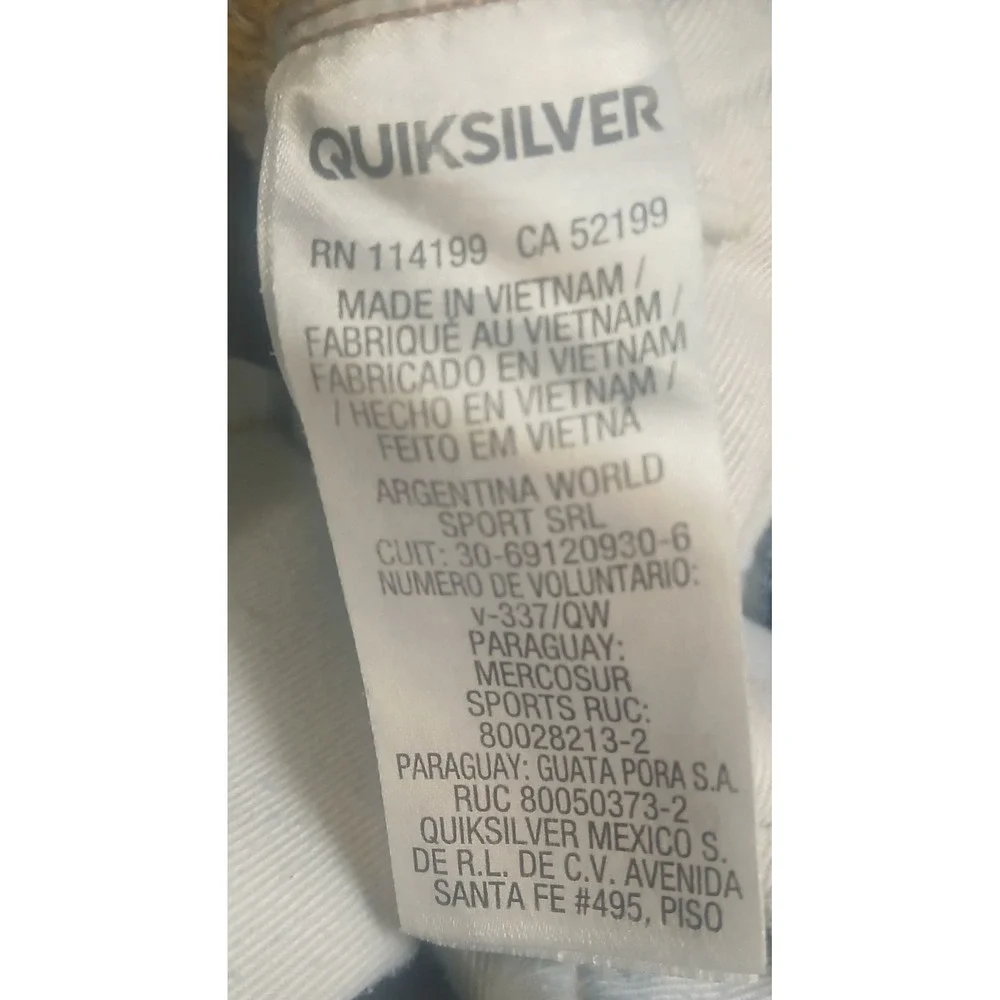 Quiksilver denim jeans